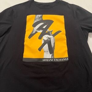 Men’s Large Reg Fit Armani Exchange Short Sleeved T Shirt